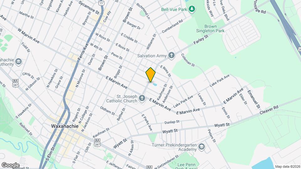 206 Farley St Mapa y Detalles de la Ubicación