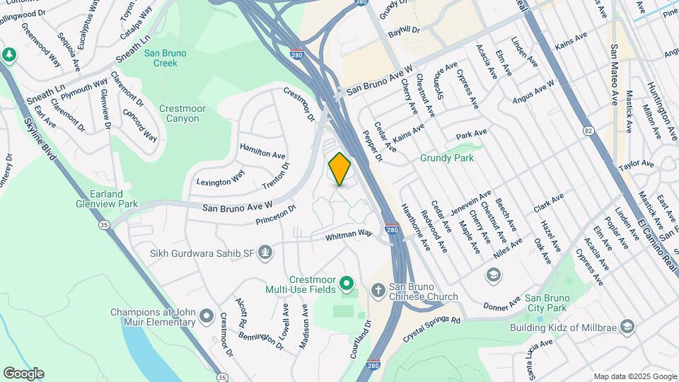 701 Shelter Creek Ln Map and Location Details