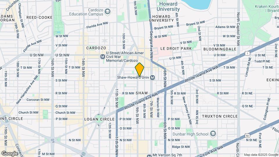 1805 9th St NW Mapa y Detalles de la Ubicación