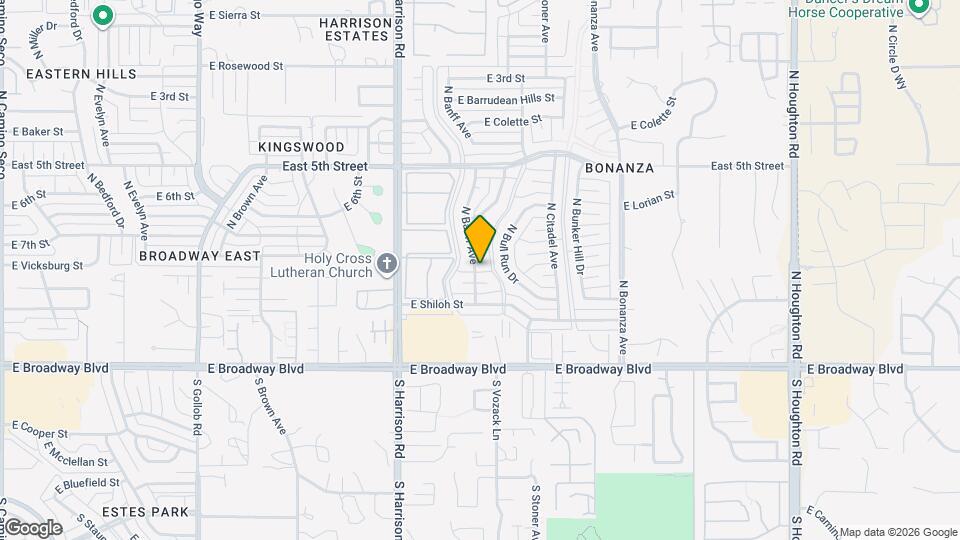 302 N Banff Ave Map and Location Details