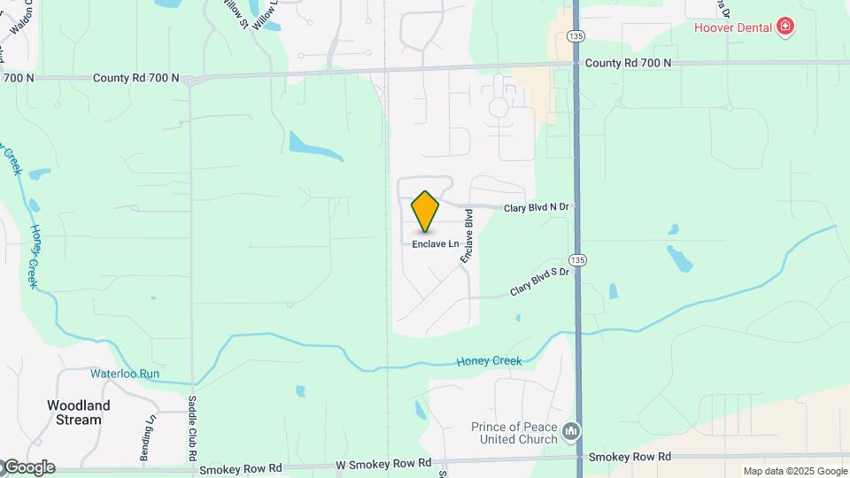 3402 Enclave Ln Map and Location Details