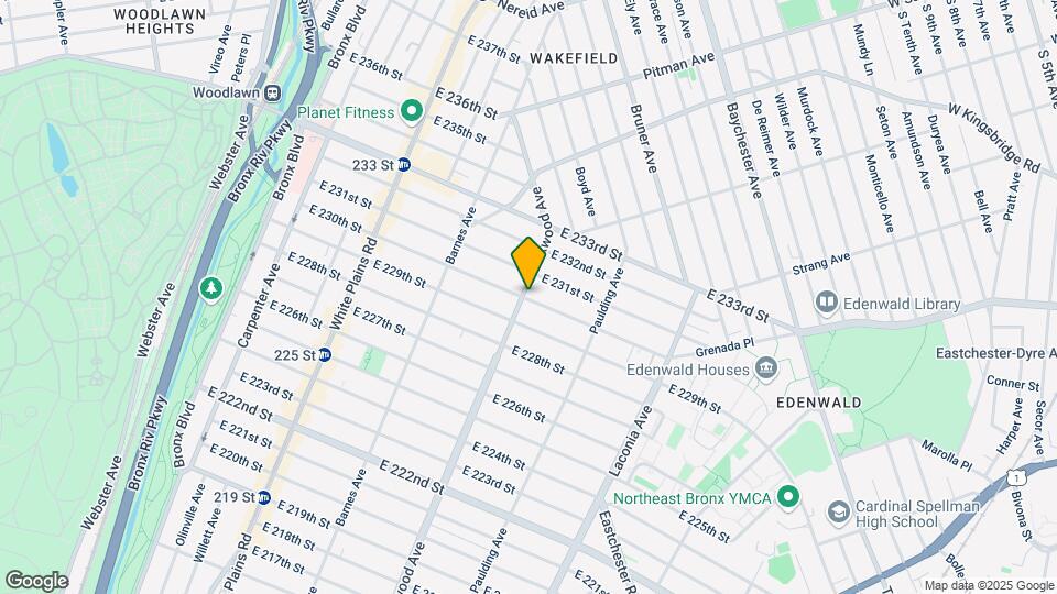 4124 Bronxwood Map and Location Details
