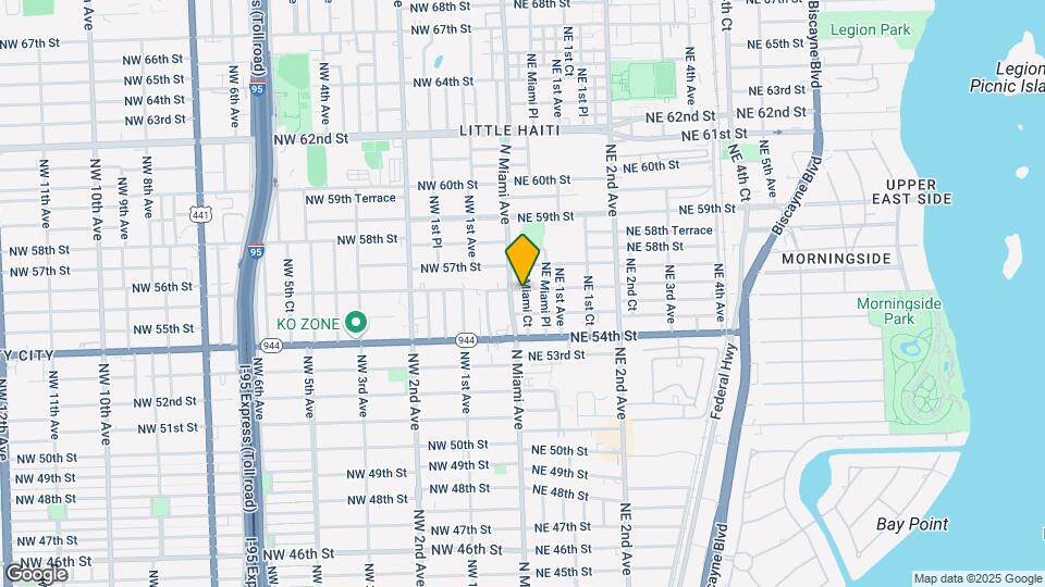 14 NE 56th St Mapa y Detalles de la Ubicación