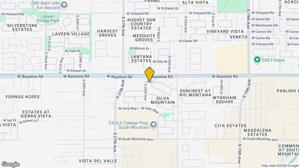 7706 S 24th Dr Map and Location Details