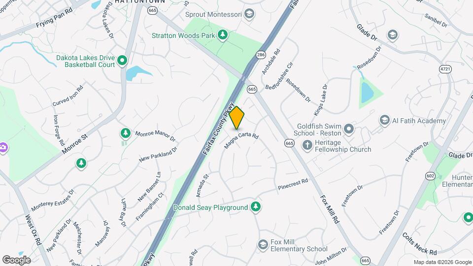 12656 Magna Carta Rd Map and Location Details