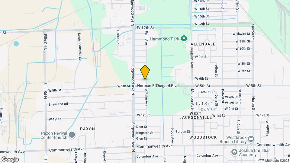 3504 Hyacinth St Map and Location Details
