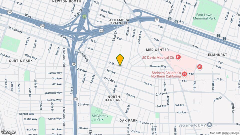 3548-3556 Y St Mapa y Detalles de la Ubicación