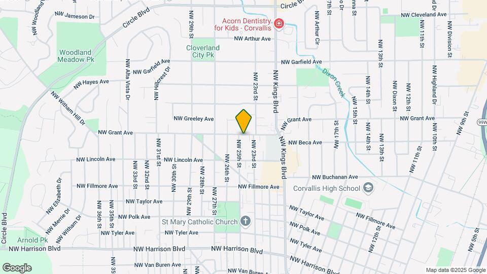 2430 NW Grant Ave Map and Location Details