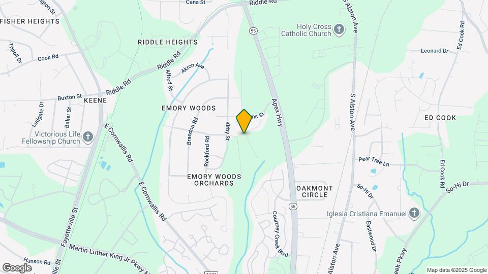 1110 Romeria Dr Map and Location Details