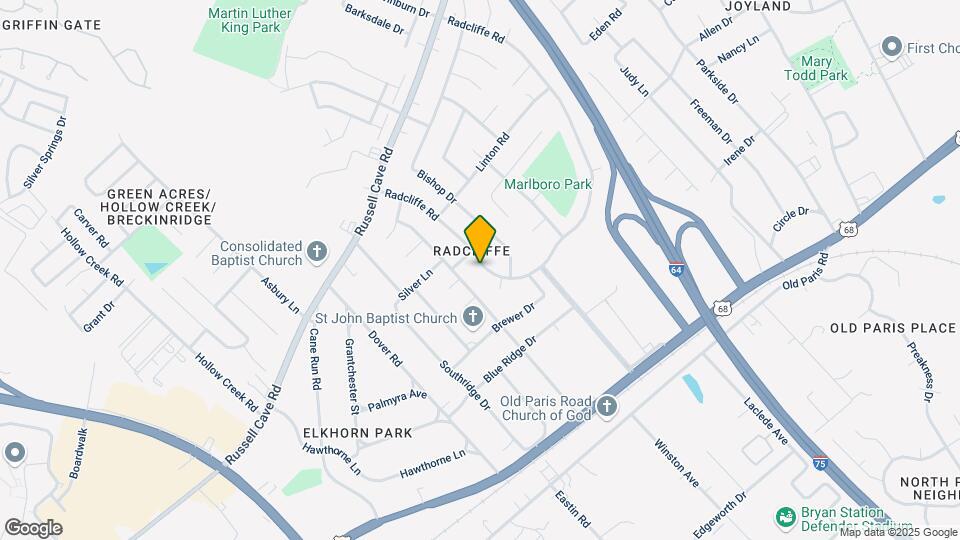 562 Radcliffe Rd Map and Location Details