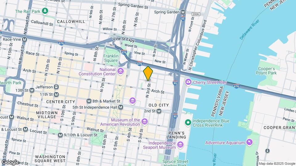 128 N 3rd St Map and Location Details