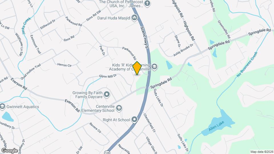 2930 Glynn Mill Ct Map and Location Details