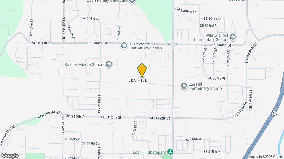 12153 SE 307th Pl Map and Location Details