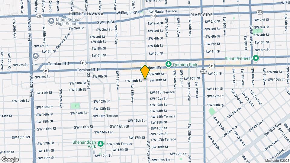 1700 SW 10th St-Unit -#1 Map and Location Details