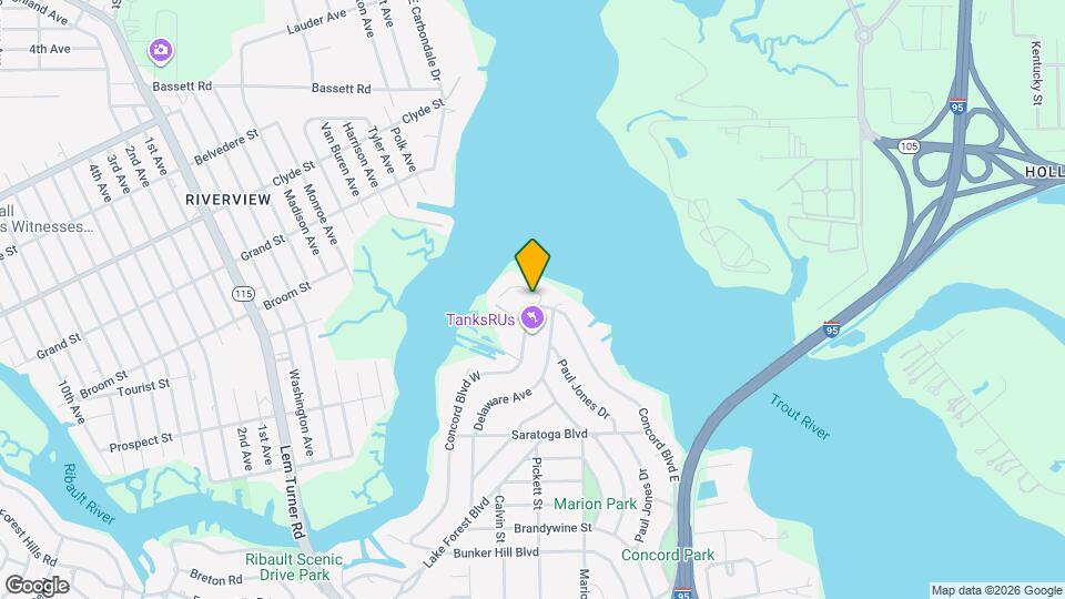 8514 Concord Ct Map and Location Details