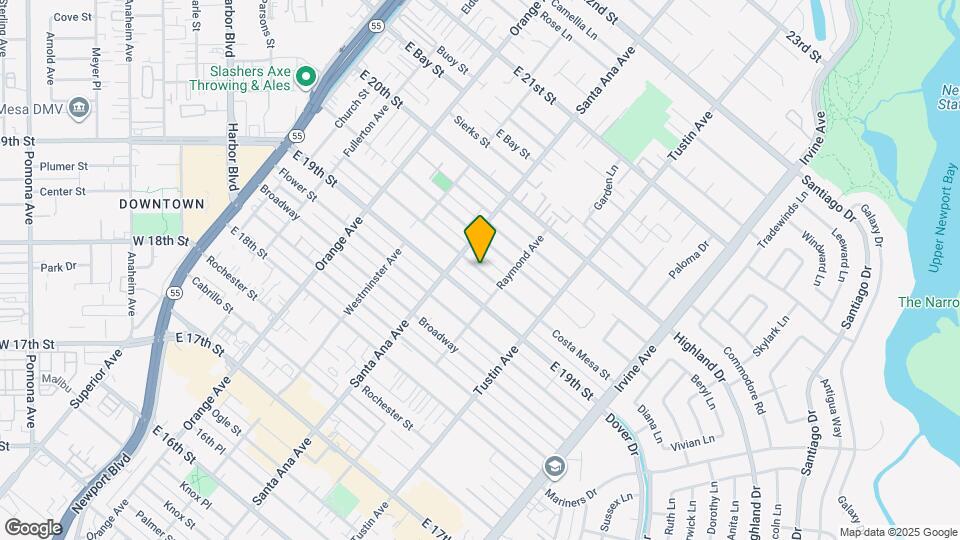 1920 Costa Mesa St Map and Location Details