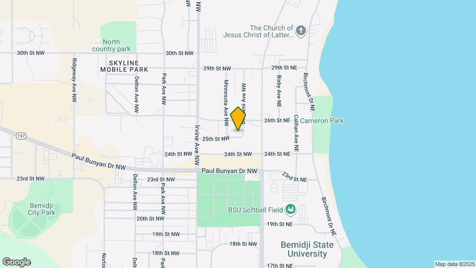 207 25th St NW Map and Location Details