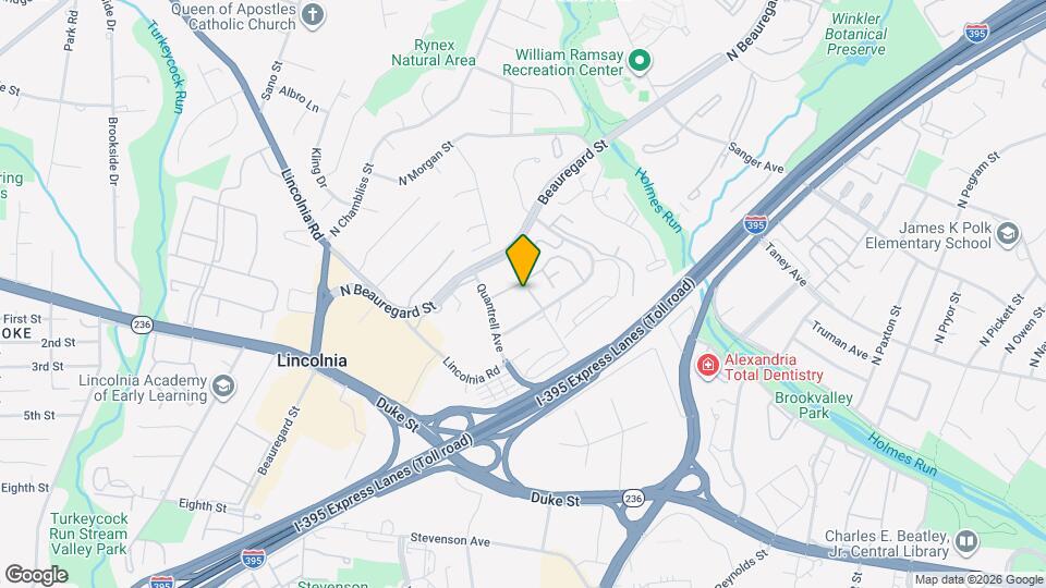 5934 Mayflower Ct Map and Location Details