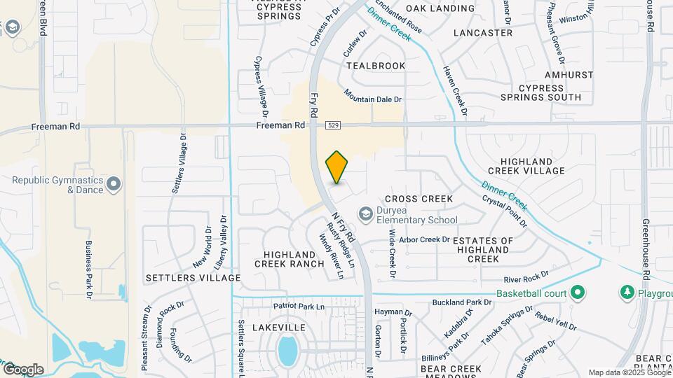 Alta Cypress Springs Map and Location Details