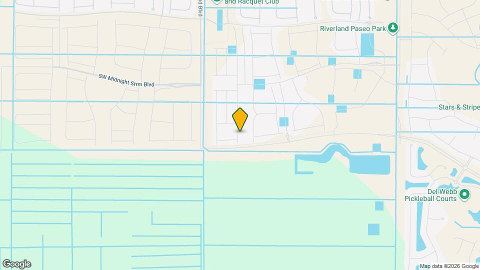 12719 SW Blue Mangrove Pkwy Map and Location Details