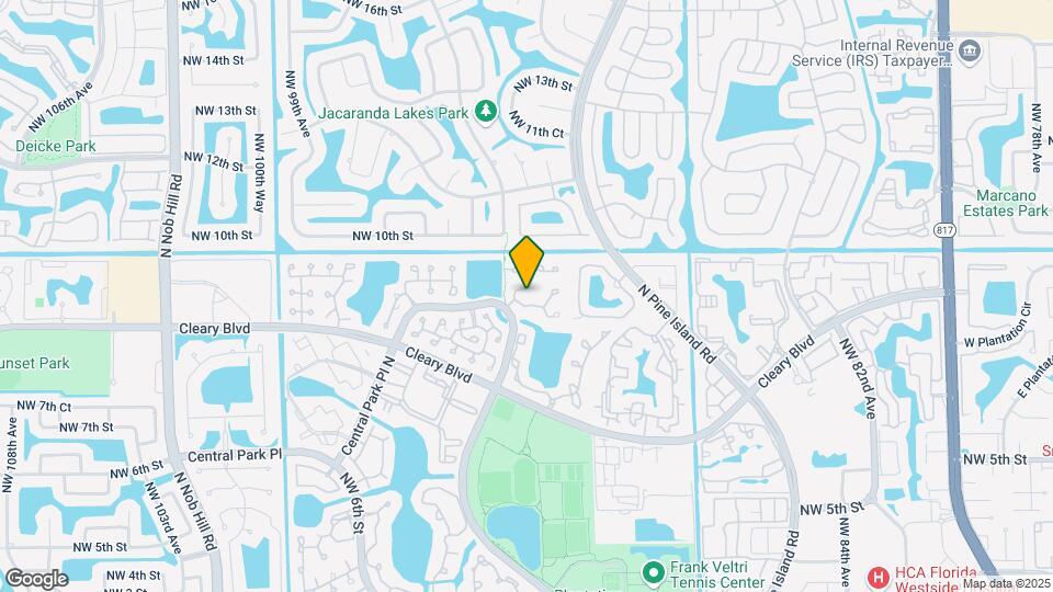 9273 NW 9th Ct Map and Location Details