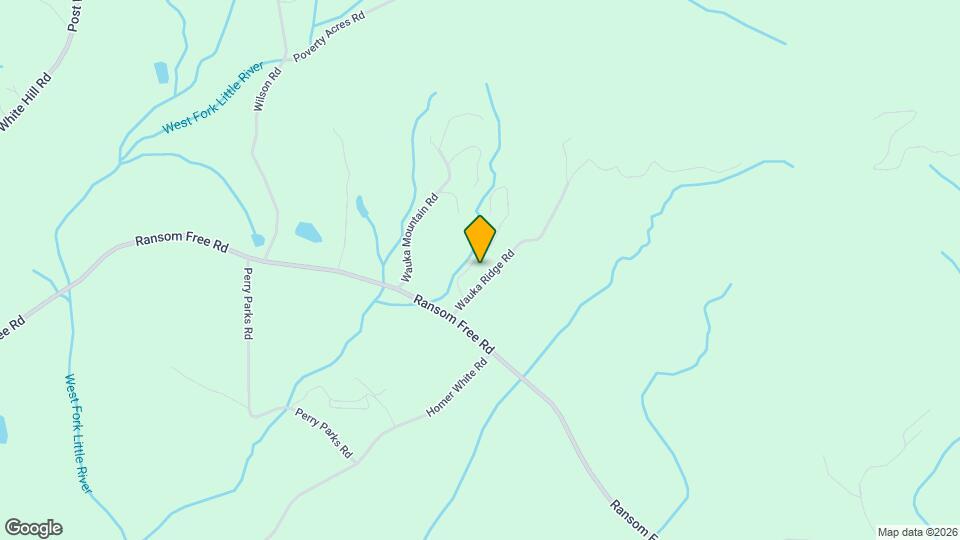 109 Wauka Ridge Rd Map and Location Details