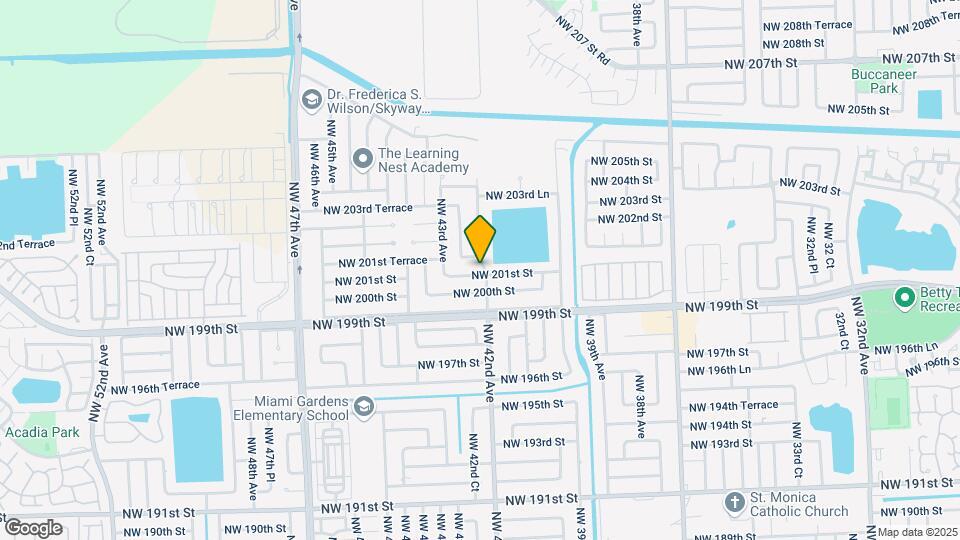 4205 NW 201st St Map and Location Details