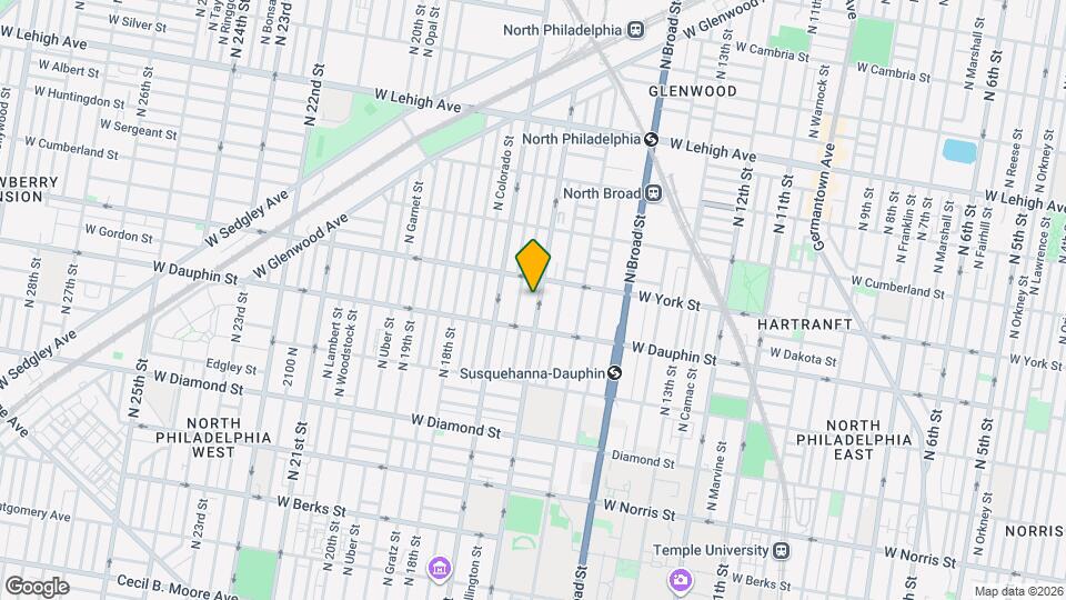 2338 N 16th St Mapa y Detalles de la Ubicación