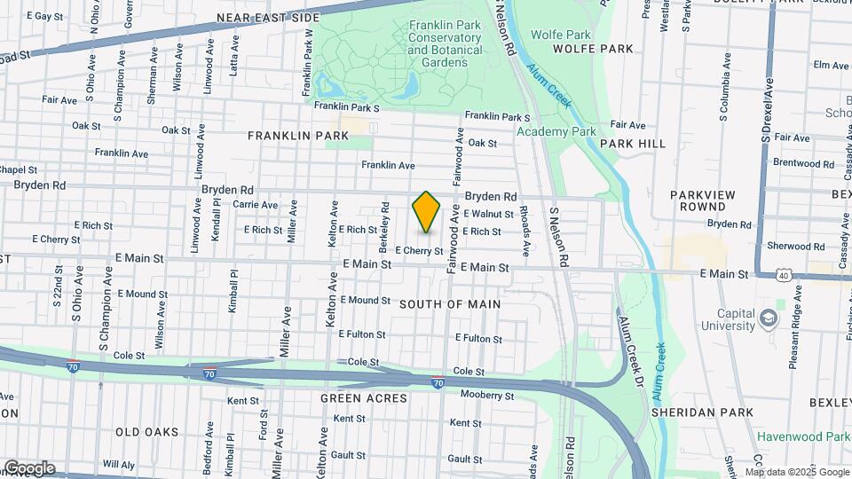 423 Stoddart Ave Mapa y Detalles de la Ubicación