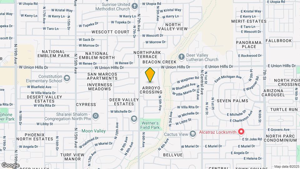 534 W Bluefield Ave Mapa y Detalles de la Ubicación