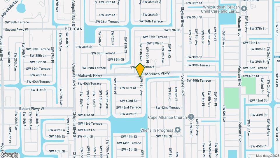 1103 SW 40th Terrace Map and Location Details