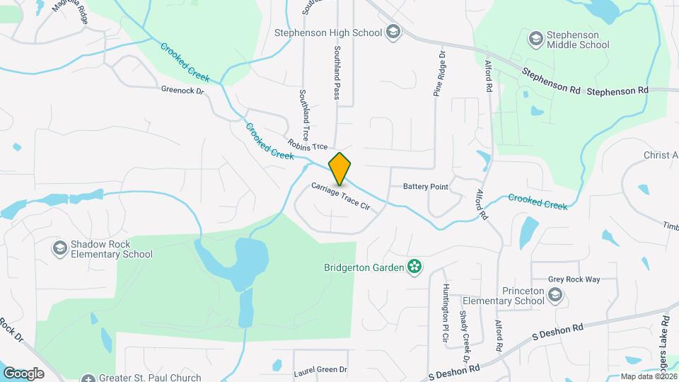 1234 Carriage Trace Cir Map and Location Details