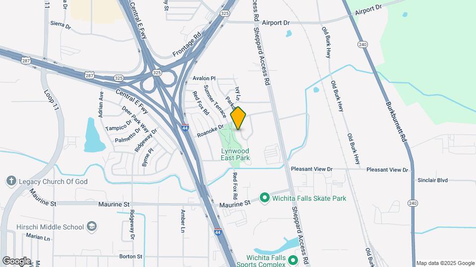1508 Parkdale Dr Mapa y Detalles de la Ubicación