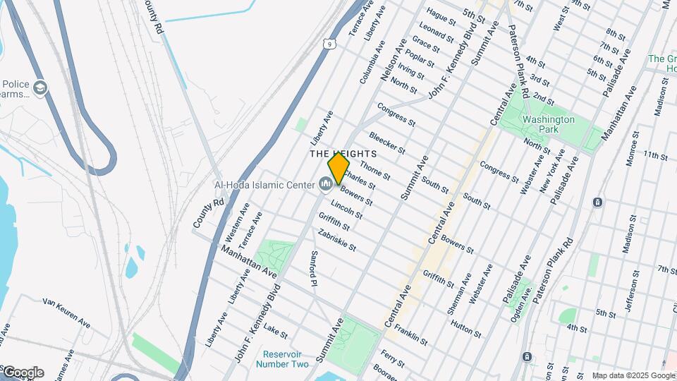 255 Bowers St Map and Location Details