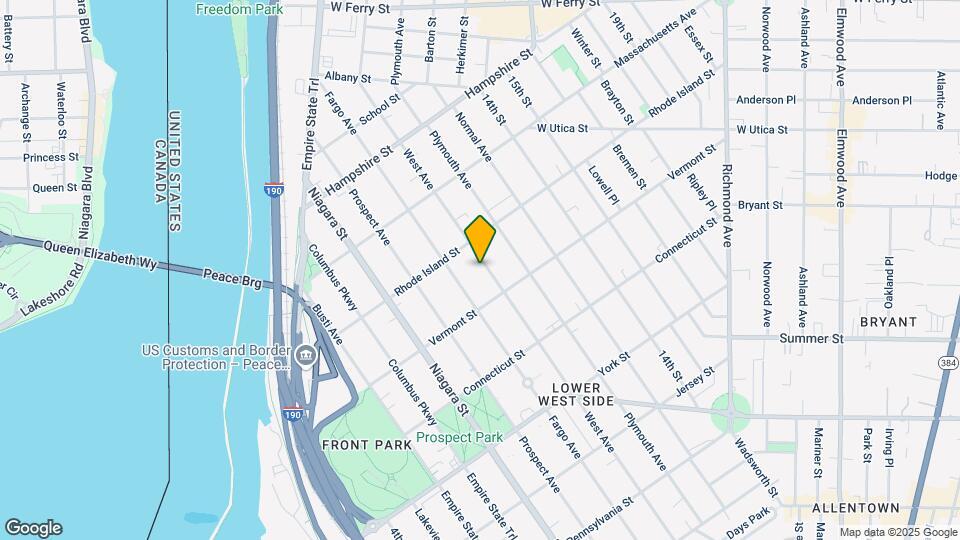 574 West Ave Map and Location Details