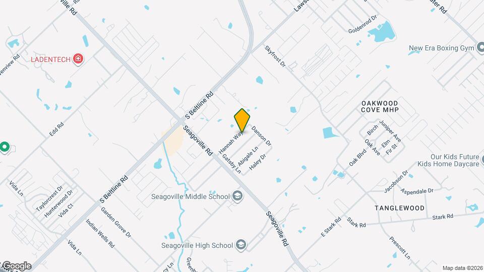 926 Hannah Way Map and Location Details