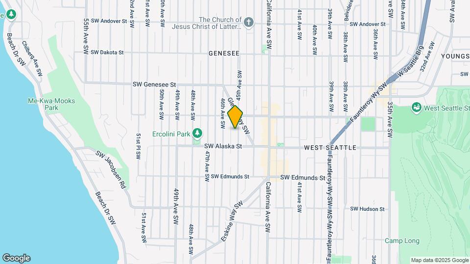 4527 45th Ave SW Map and Location Details