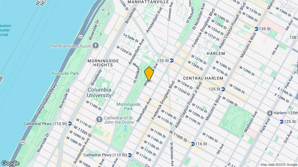 520 Manhattan Ave Mapa y Detalles de la Ubicación