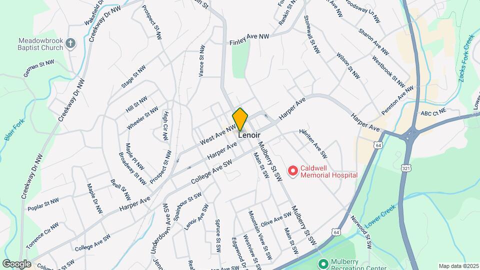 110 Church St NW Map and Location Details