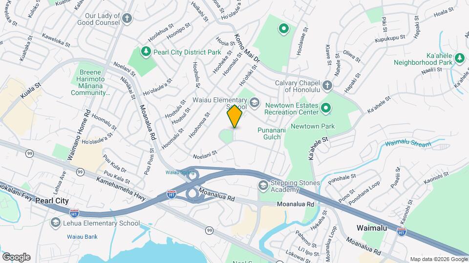 98-1461-1461 Kamahao St Map and Location Details