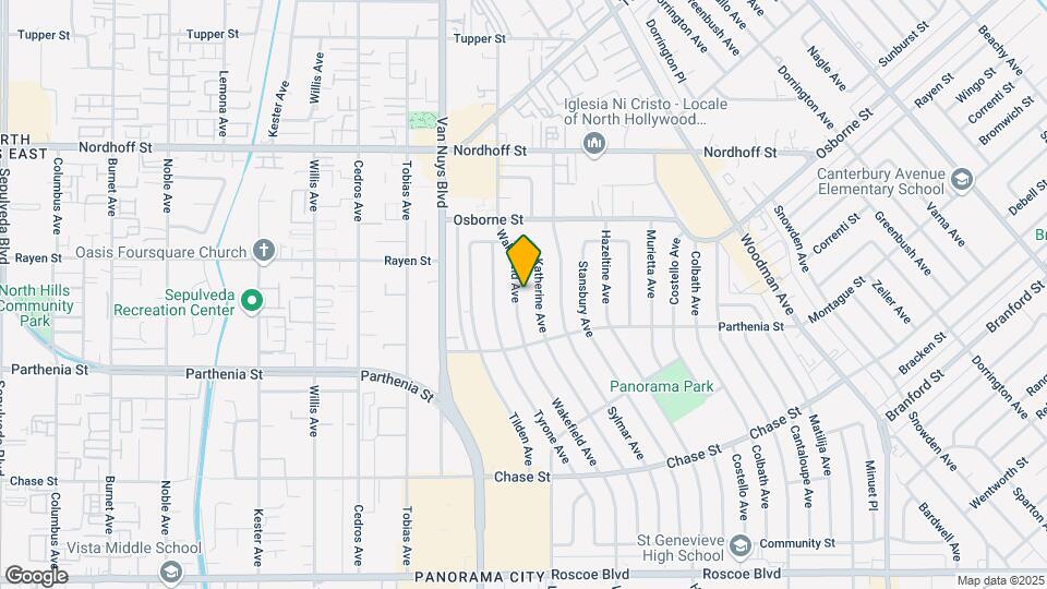8826 Wakefield Ave Map and Location Details