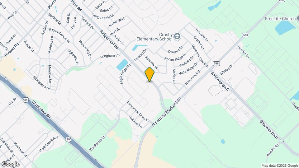 236 Pennridge Dr Map and Location Details
