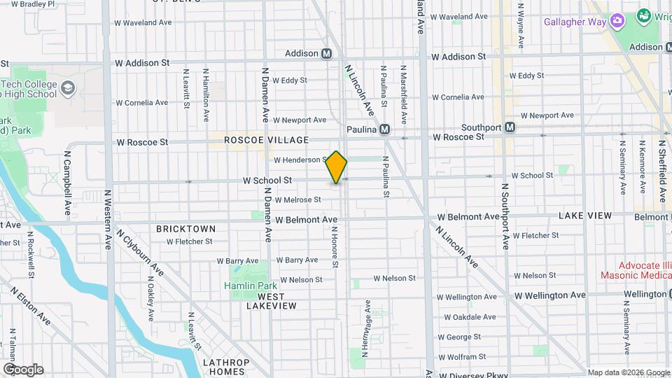 3246 N Ravenswood Ave, Unit 2 Map and Location Details
