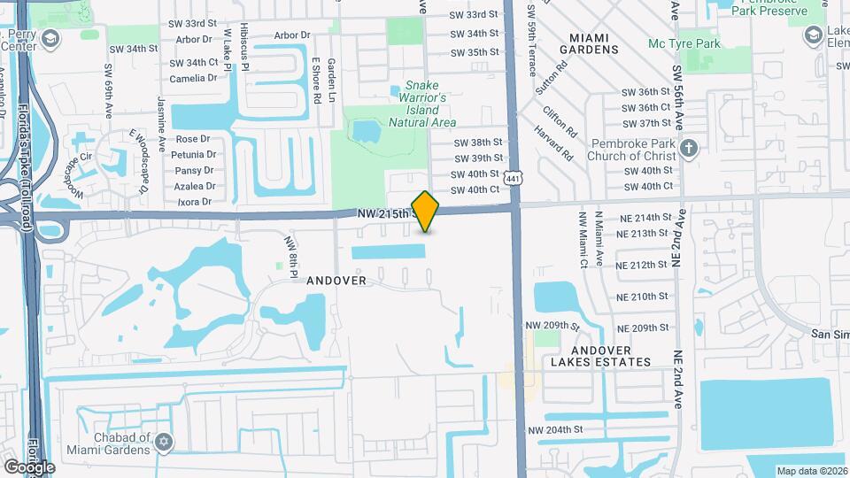 410 NW 214th St Map and Location Details