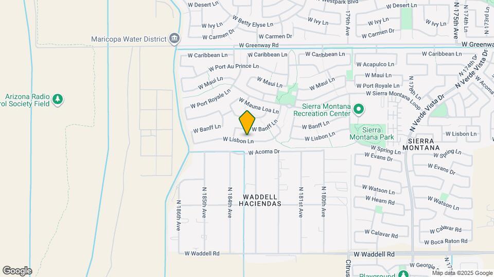 18318 W Lisbon Ln Map and Location Details