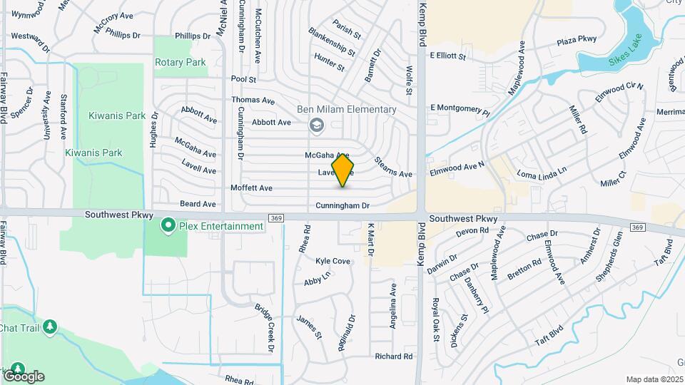 2939 Moffett Ave Map and Location Details