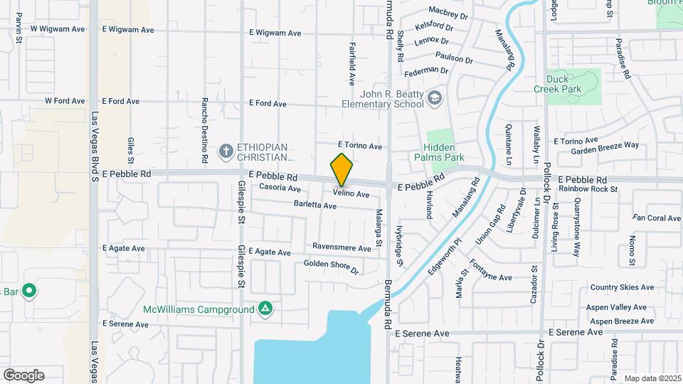 331 Velino Ave Map and Location Details