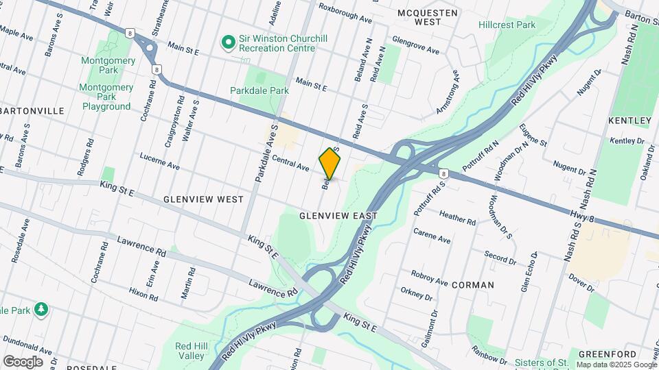 129 Beland Av S Map and Location Details