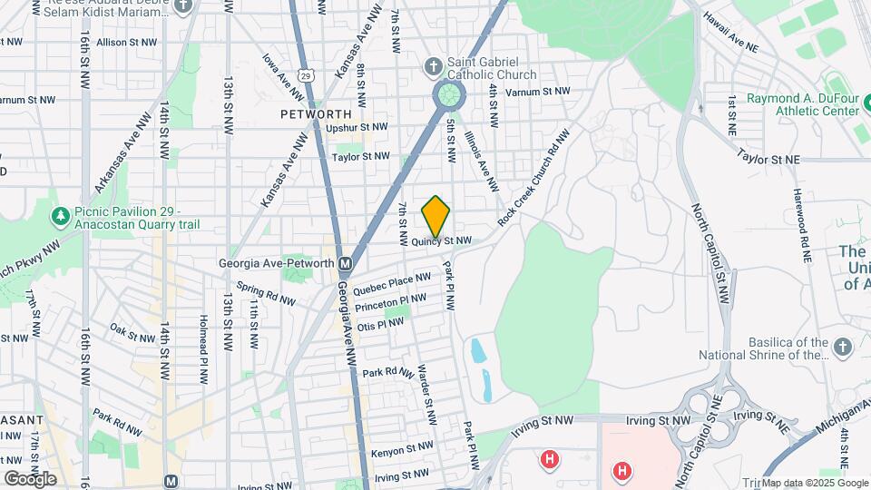 514 Quincy St NW Map and Location Details