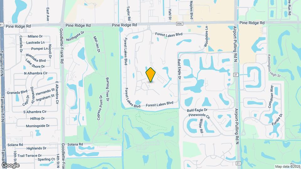 1057 Forest Lakes Dr Map and Location Details